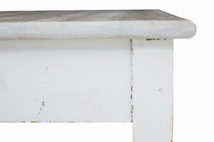 Large Swedish 19th Century Painted Pine Kitchen Table — thumbnail 5