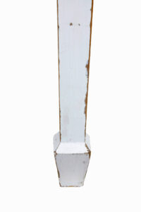Large Swedish 19th Century Painted Pine Kitchen Table — thumbnail 4