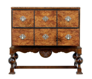 20th Century Birch and Burr Chest of Drawers by Carl Malmsten — thumbnail 8