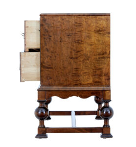 20th Century Birch and Burr Chest of Drawers by Carl Malmsten — thumbnail 7