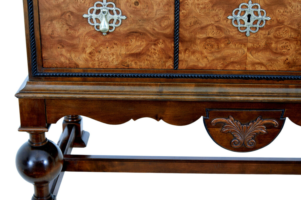 20th Century Birch and Burr Chest of Drawers by Carl Malmsten — image 3
