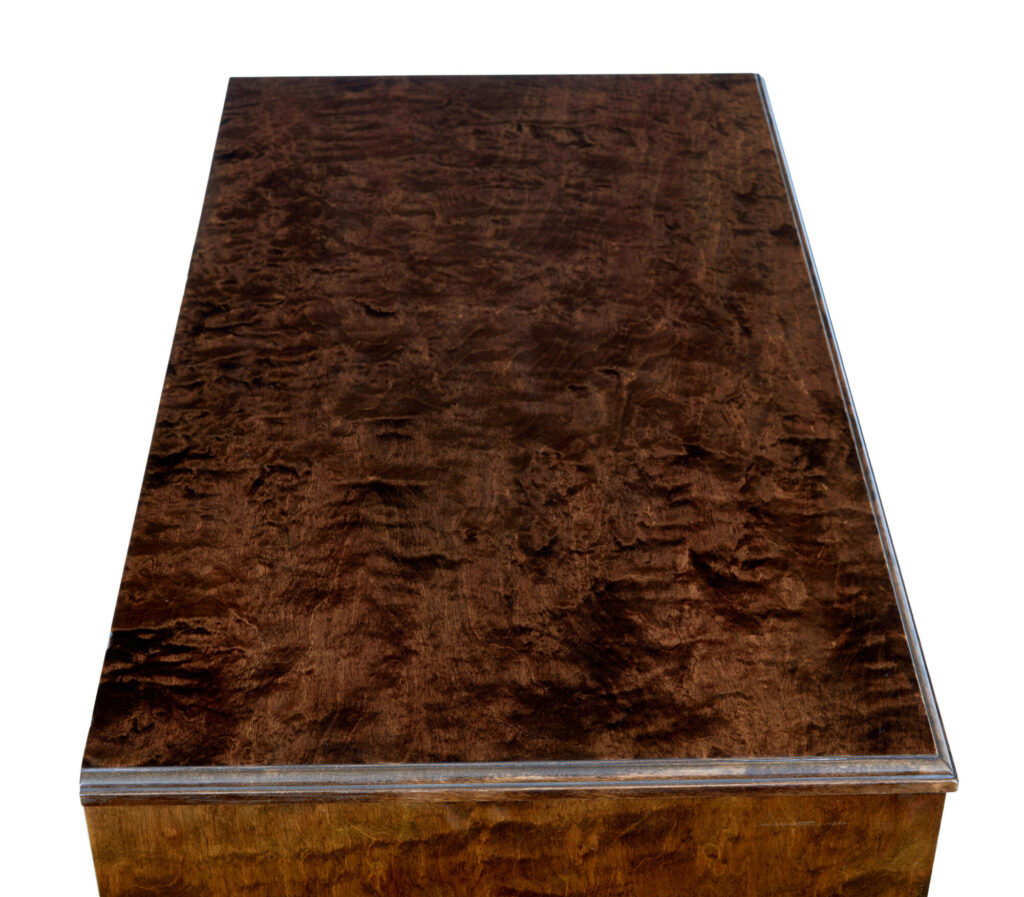 20th Century Birch and Burr Chest of Drawers by Carl Malmsten — image 2