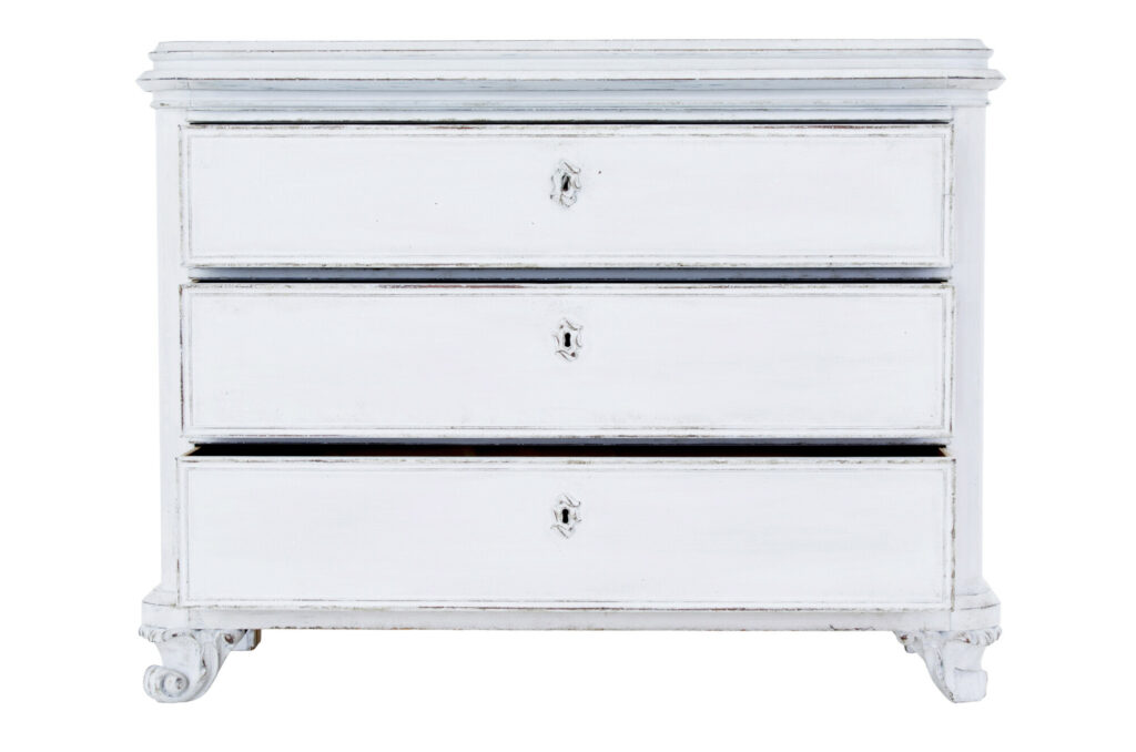 Swedish 19th Century Painted Chest of Drawers — image 10