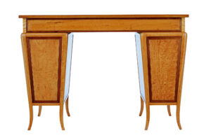 Early 20th Century Satinwood Sheraton Revival Desk — thumbnail 6
