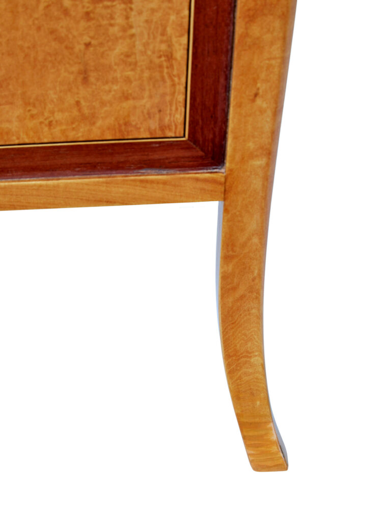 Early 20th Century Satinwood Sheraton Revival Desk — image 2