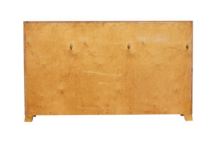 Mid Century Swedish Birch Low Open Bookcase — thumbnail 6