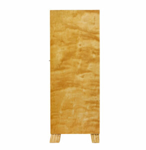 Mid Century Swedish Birch Low Open Bookcase — thumbnail 5