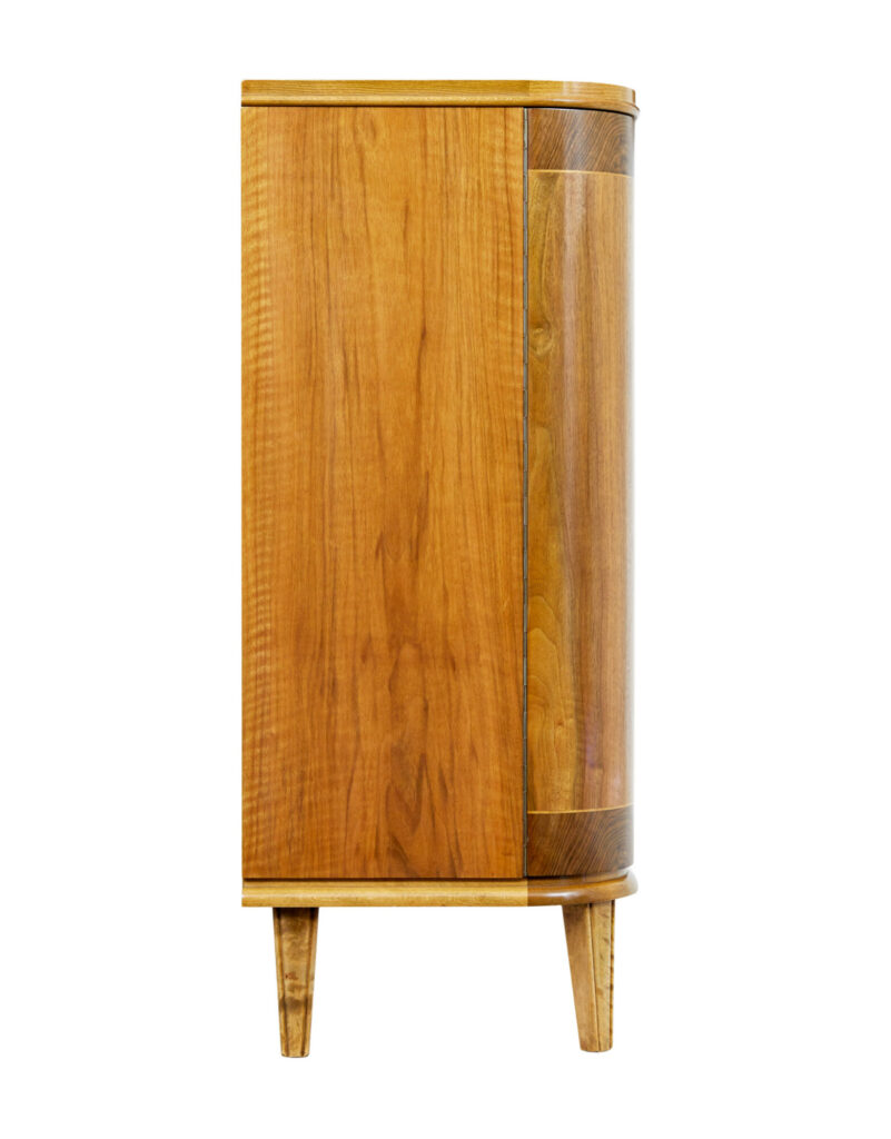 Scandinavian Mid Century Walnut and Elm Sideboard — image 8