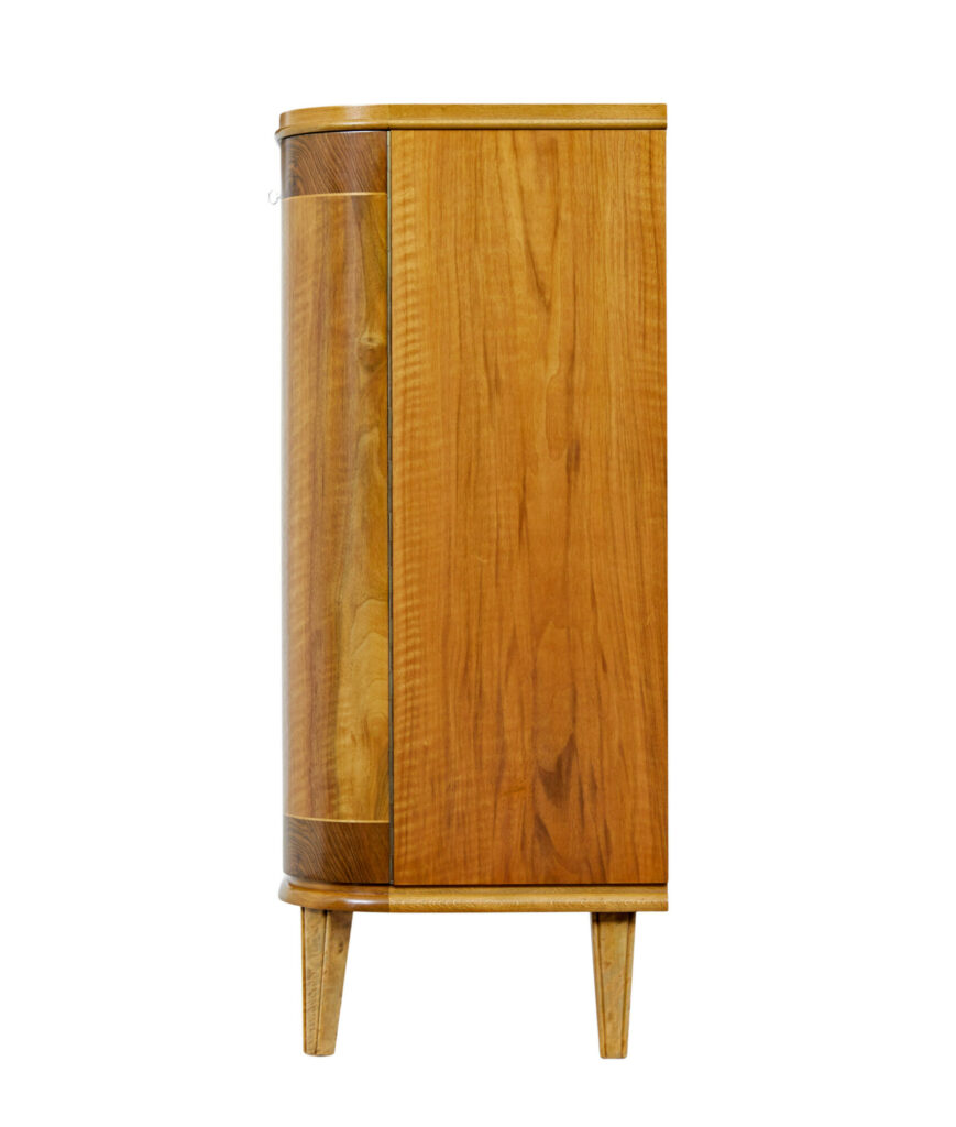Scandinavian Mid Century Walnut and Elm Sideboard — image 7