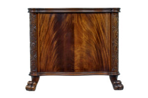 Mid 20th Century Carved Mahogany Swedish Desk — thumbnail 10