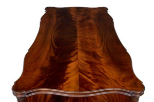 Mid 20th Century Carved Mahogany Swedish Desk — thumbnail 4