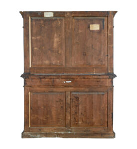 Large 19th Century Flemish Carved Oak Cabinet — thumbnail 11