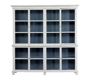 19th Century Hand Painted Glazed Cabinet — thumbnail 8