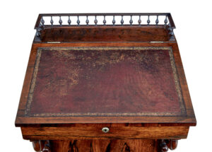 Early 19th Century Regency Davenport Writing Desk — thumbnail 5