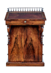 Early 19th Century Regency Davenport Writing Desk — thumbnail 9