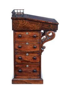 Early 19th Century Regency Davenport Writing Desk — thumbnail 6