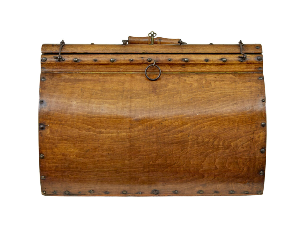 Early 20th Century Scandinavian Wooden Doctors Bag — image 5