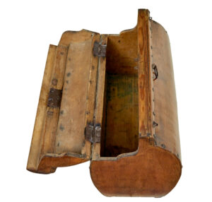 Early 20th Century Scandinavian Wooden Doctors Bag — thumbnail 6