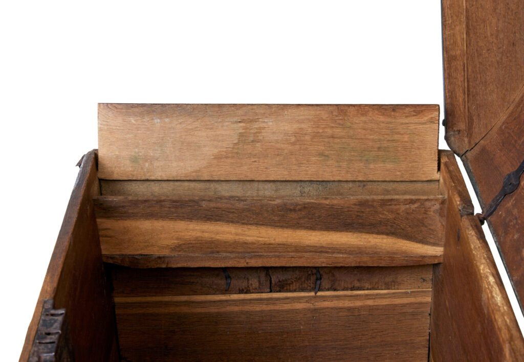 Traditional 19th Century Painted Swedish Dome Trunk — image 2