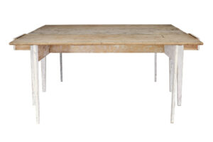 19th Century Pine Drop Leaf Kitchen Table of Large Proportions — thumbnail 6