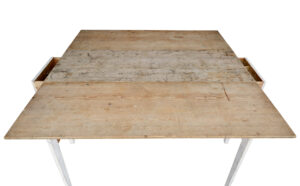 19th Century Pine Drop Leaf Kitchen Table of Large Proportions — thumbnail 5