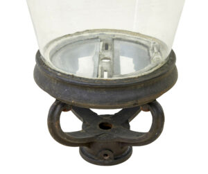 19th Century French Large Copper and Glass Lantern — thumbnail 5