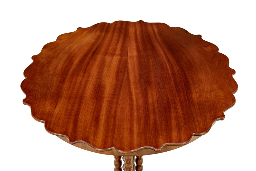 Late 19th Century Mahogany Bobbin Turned Occasional Table — image 7