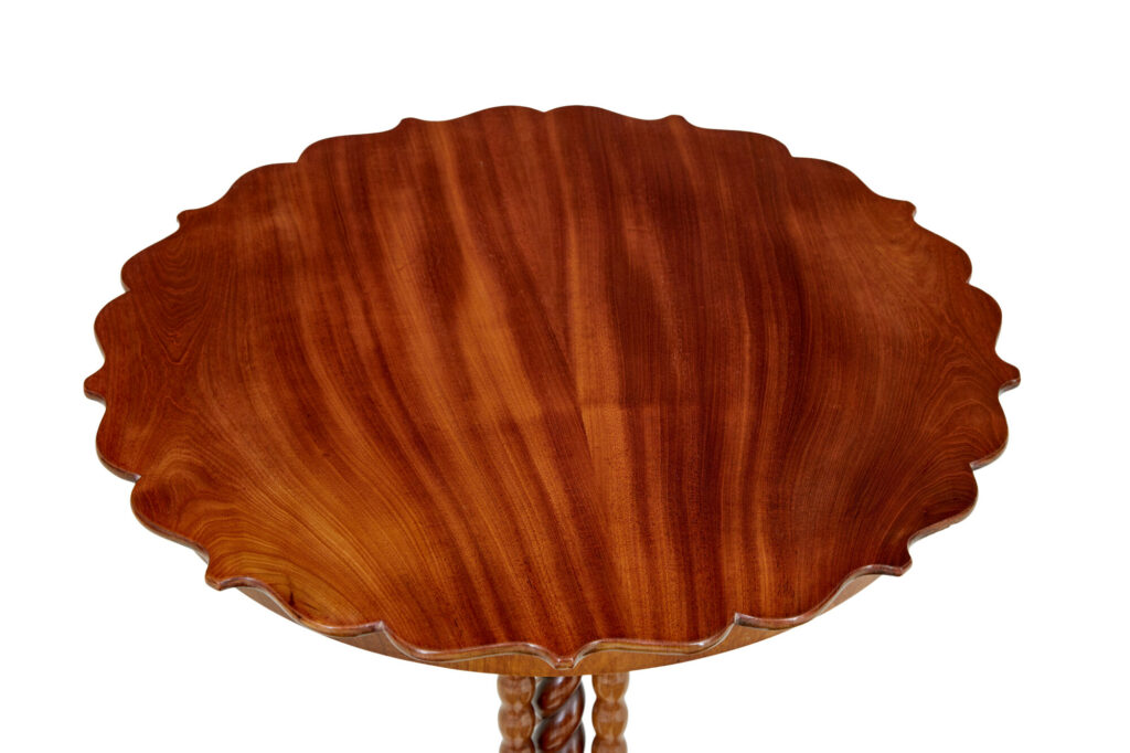 Late 19th Century Mahogany Bobbin Turned Occasional Table — image 6