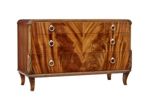 MID 20TH CENTURY MAHOGANY CHEST OF DRAWERS BY SMF BODAFORS