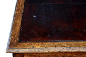 Victorian Late 19th Century Carved Oak Pedestal Desk — thumbnail 8