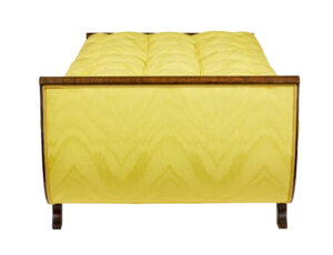 Scandinavian Art Deco Birch and Kingwood Chaise — thumbnail 8