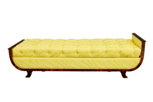 Scandinavian Art Deco Birch and Kingwood Chaise — thumbnail 7