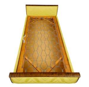 Scandinavian Art Deco Birch and Kingwood Chaise — thumbnail 3