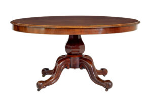 VICTORIAN 19TH CENTURY MAHOGANY BREAKFAST TABLE