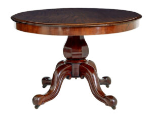 Victorian 19th Century Mahogany Breakfast Table — thumbnail 8