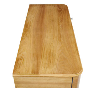 Mid Century Swedish Elm Chest of Drawers — thumbnail 2
