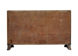 Mid 20th Century Elm and Birch Scandinavian Chest of Drawers — thumbnail 6