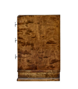 Mid 20th Century Elm and Birch Scandinavian Chest of Drawers — thumbnail 5