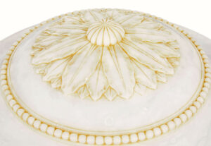 Art Deco Alabaster Pendant Light — thumbnail 2