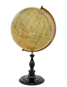 Large Early 20th Century Globe on Stand by Jordglob — thumbnail 8
