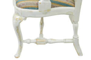 Set of 14 Lacquered Queen Anne Influenced Dining Chairs — thumbnail 4