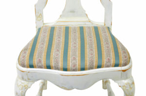 Set of 14 Lacquered Queen Anne Influenced Dining Chairs — thumbnail 3
