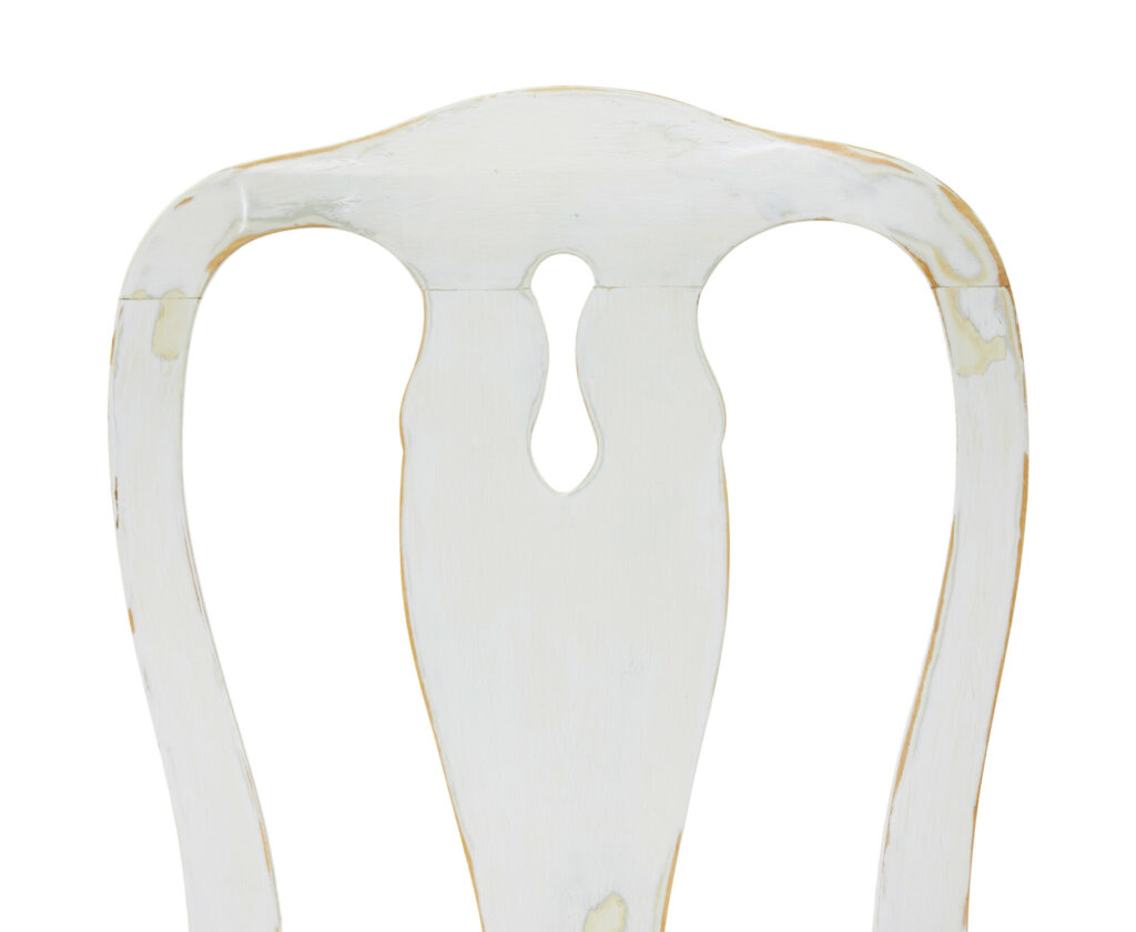 Set of 14 Lacquered Queen Anne Influenced Dining Chairs — image 2