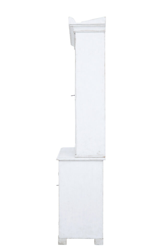 Swedish Early 19th Century Painted Pine Cabinet — image 8