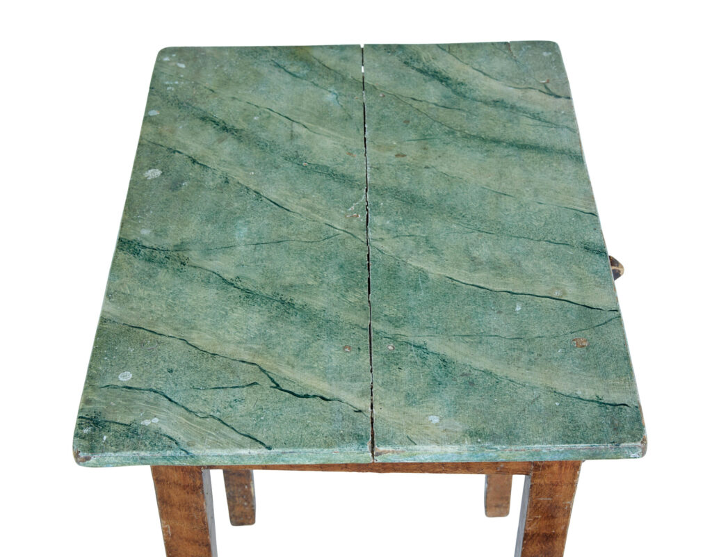 Pair of Traditional Painted Swedish Side Tables — image 8