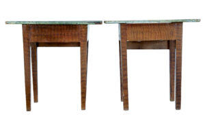 Pair of Traditional Painted Swedish Side Tables — thumbnail 3