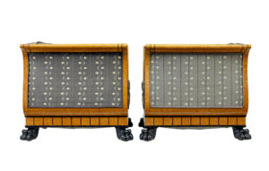 Fine Quality Pair of Art Deco Burr Birch Club Armchairs — thumbnail 8
