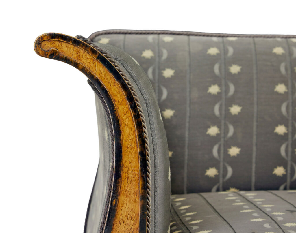 Fine Quality Pair of Art Deco Burr Birch Club Armchairs — image 6