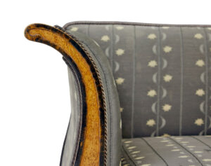 Fine Quality Pair of Art Deco Burr Birch Club Armchairs — thumbnail 6