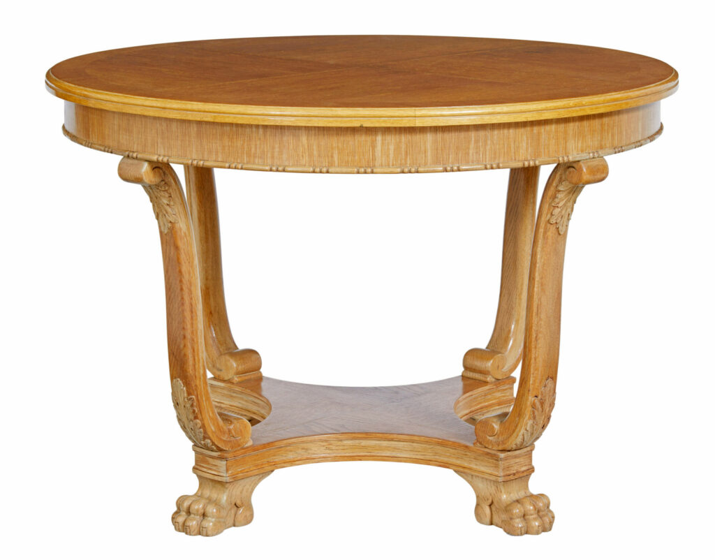 Mid 20th Century Oak Coffee Occasional Table — image 2